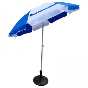 Sombrilla de playa inclinable parasol grande al aire libre